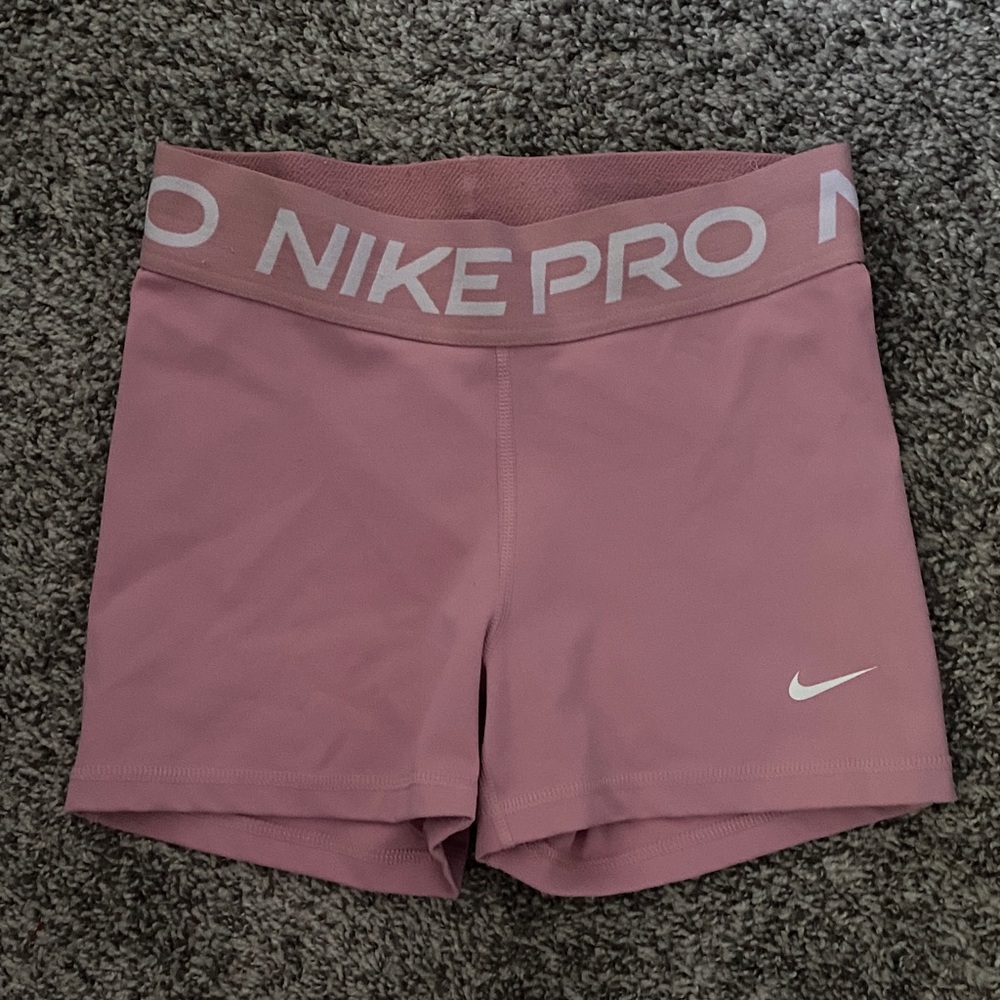 Nike Pro Women's Pink Training Bike Shorts